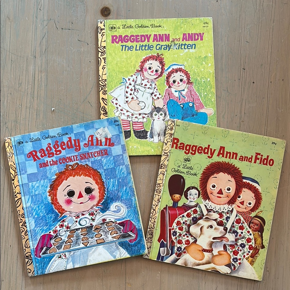 Raggedy Ann Book Bundle